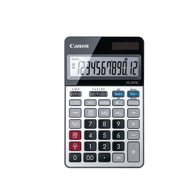 HS-20TSC Semi-Desktop Calculator 
