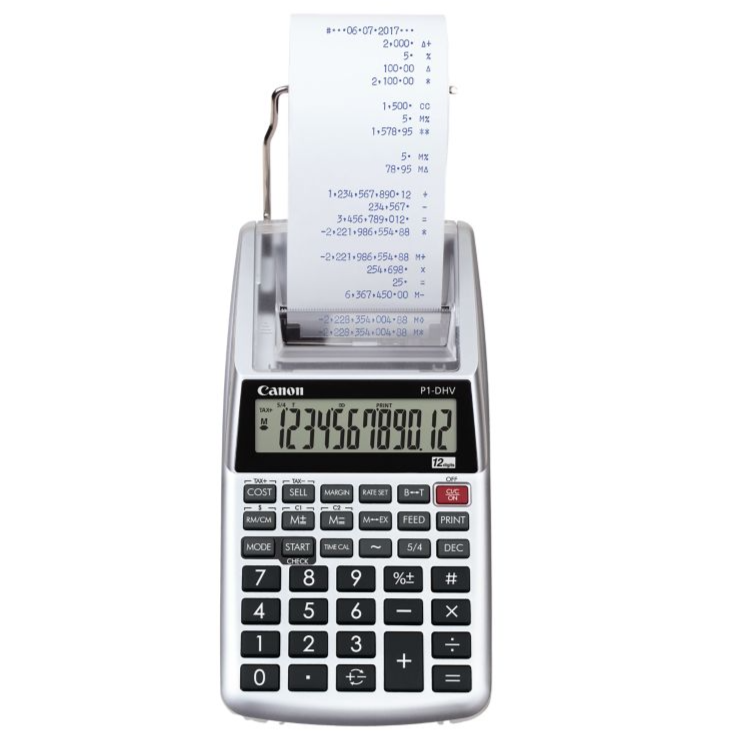 P1-DHV-3 Printing Calculator